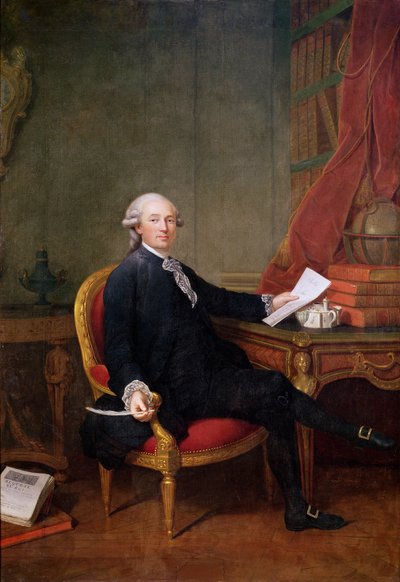 Frederic-Ignace (1732-1818) Comte de Mirbec, 1780 von Jules Cesar Denis van Loo